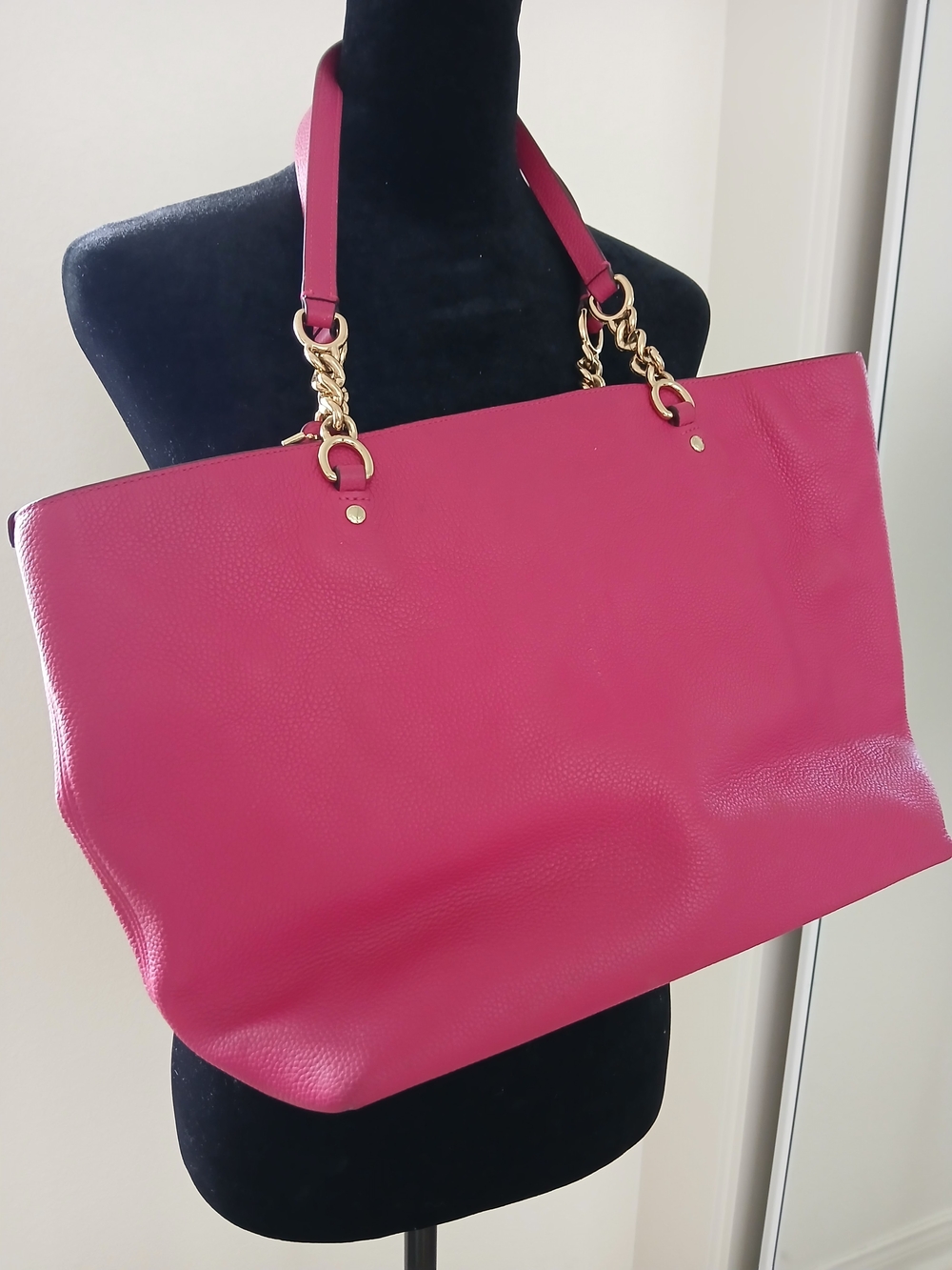 Coach Sophia Tote in Polished Pebble Leather - Style 36600 - Picture 9 of 10